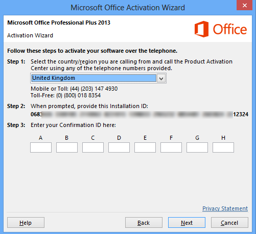 office 2013 activation code free